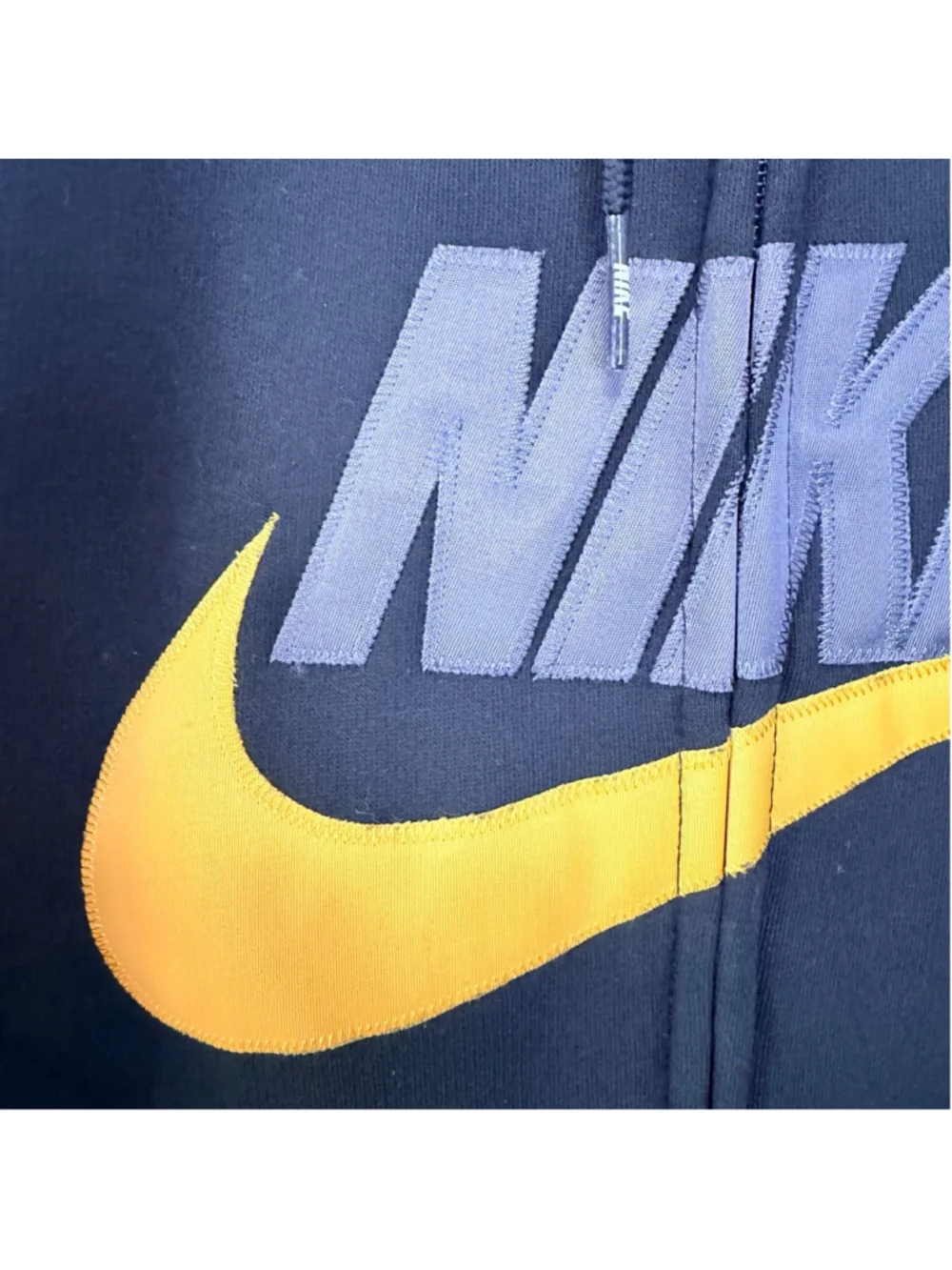 Nike New Black Gray Full-Zip Hoodie Men's Size XXL